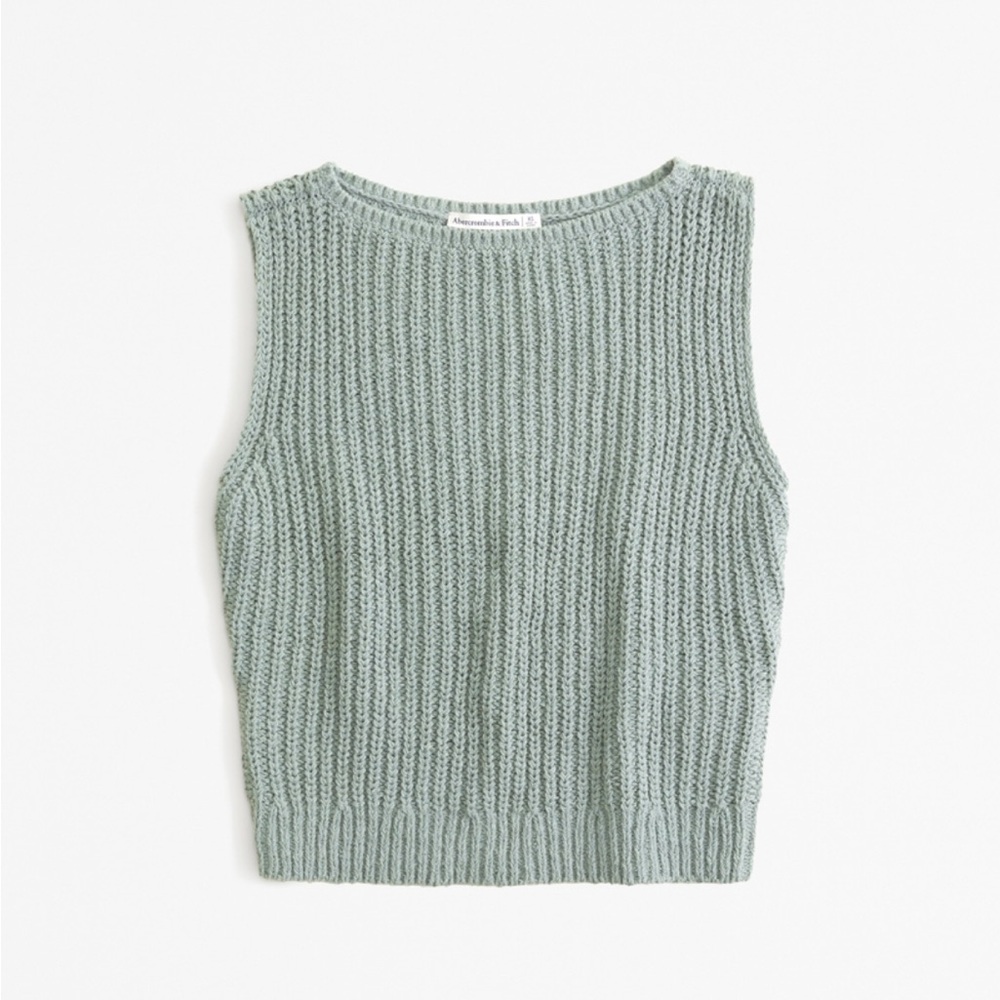 Abercrombie Sage Sweater Tank